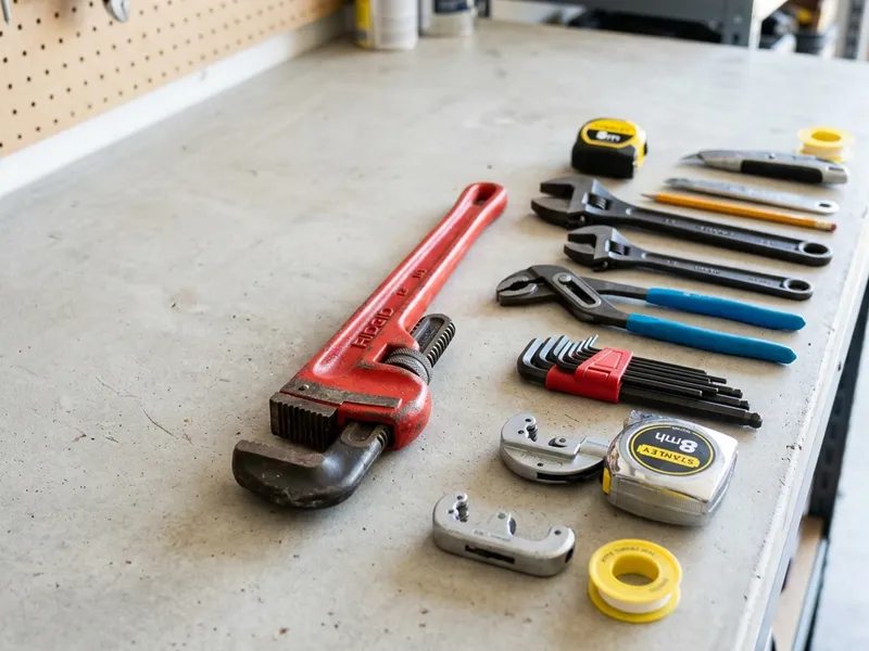 Professional plumbers in Lafayette, CA equipped with top-tier tools for residential and commercial plumbing services.